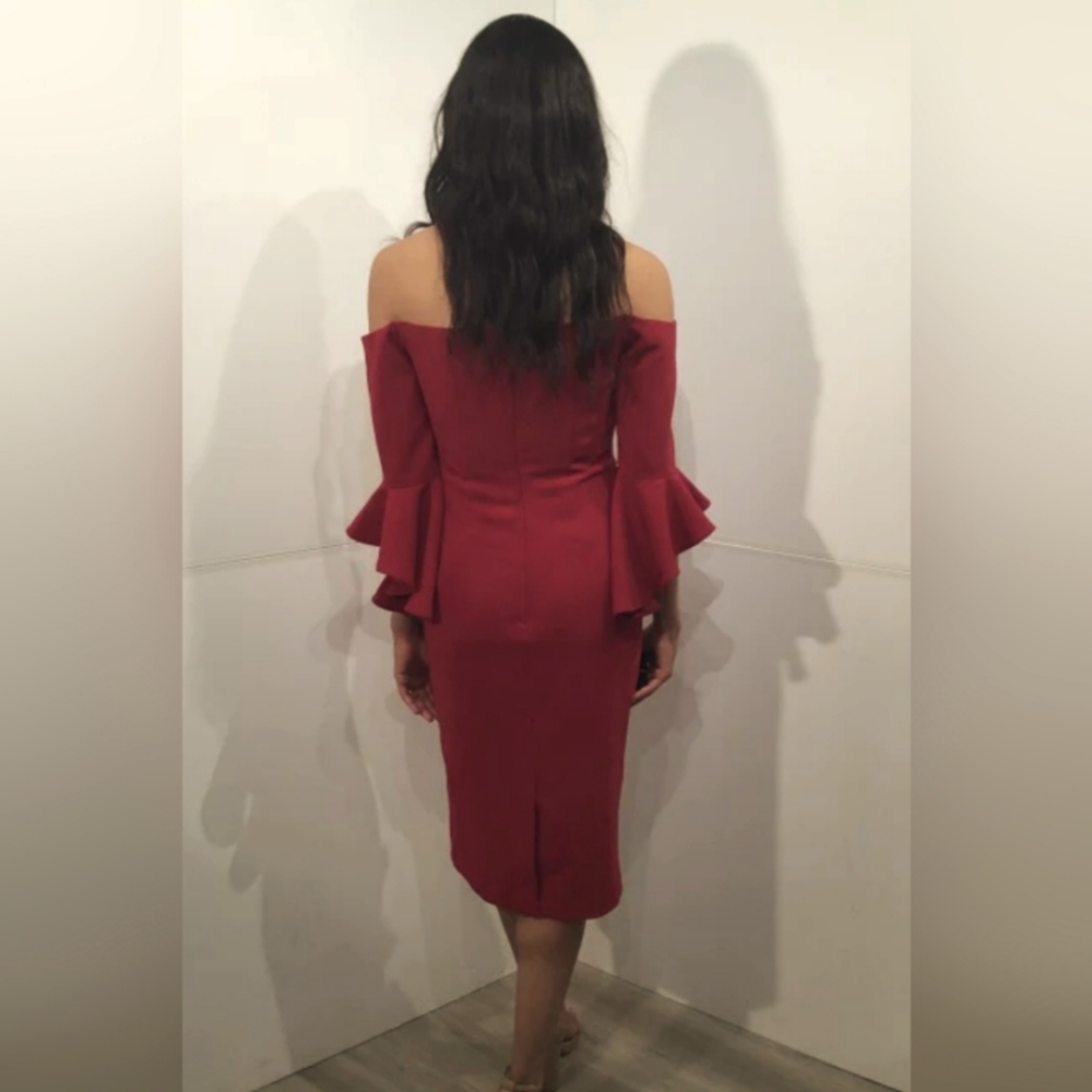 Jovani dress Evening Bell Sleeve Knee Length Dress